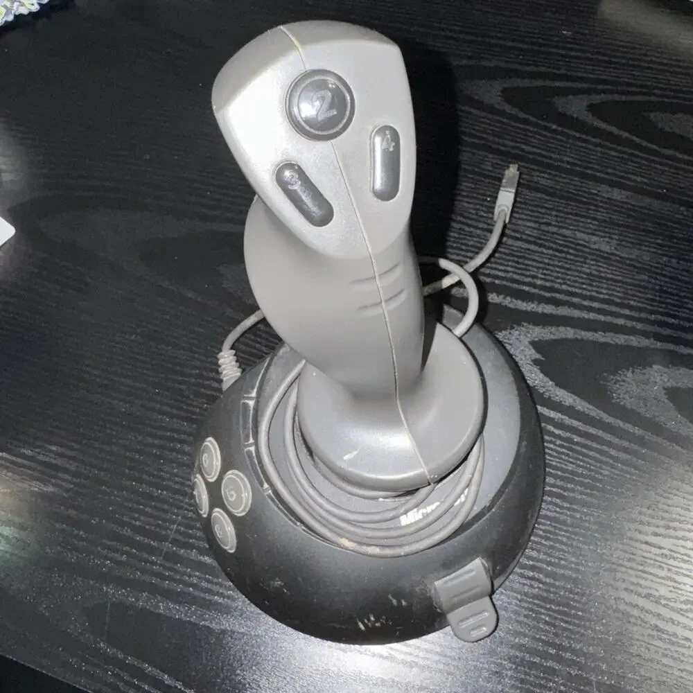 Vintage~Microsoft SideWinder Precision Pro Computer Gaming Joystick